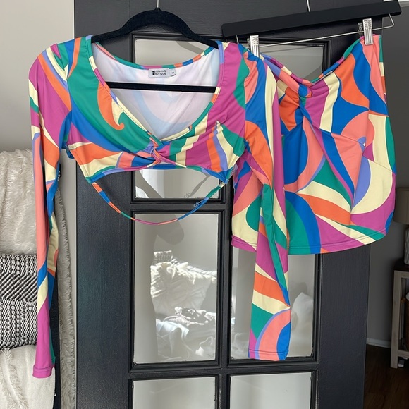 Beginning Boutique Rave/EDM Skirt Set - Picture 5 of 8